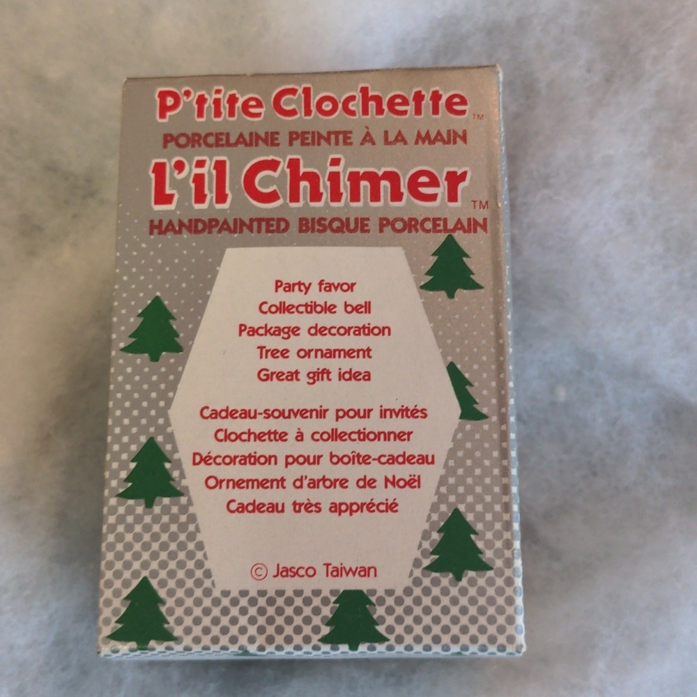 L'il chimer Hand painted bisque porcelain ornament- Christmas Decor - Picture 6 of 6